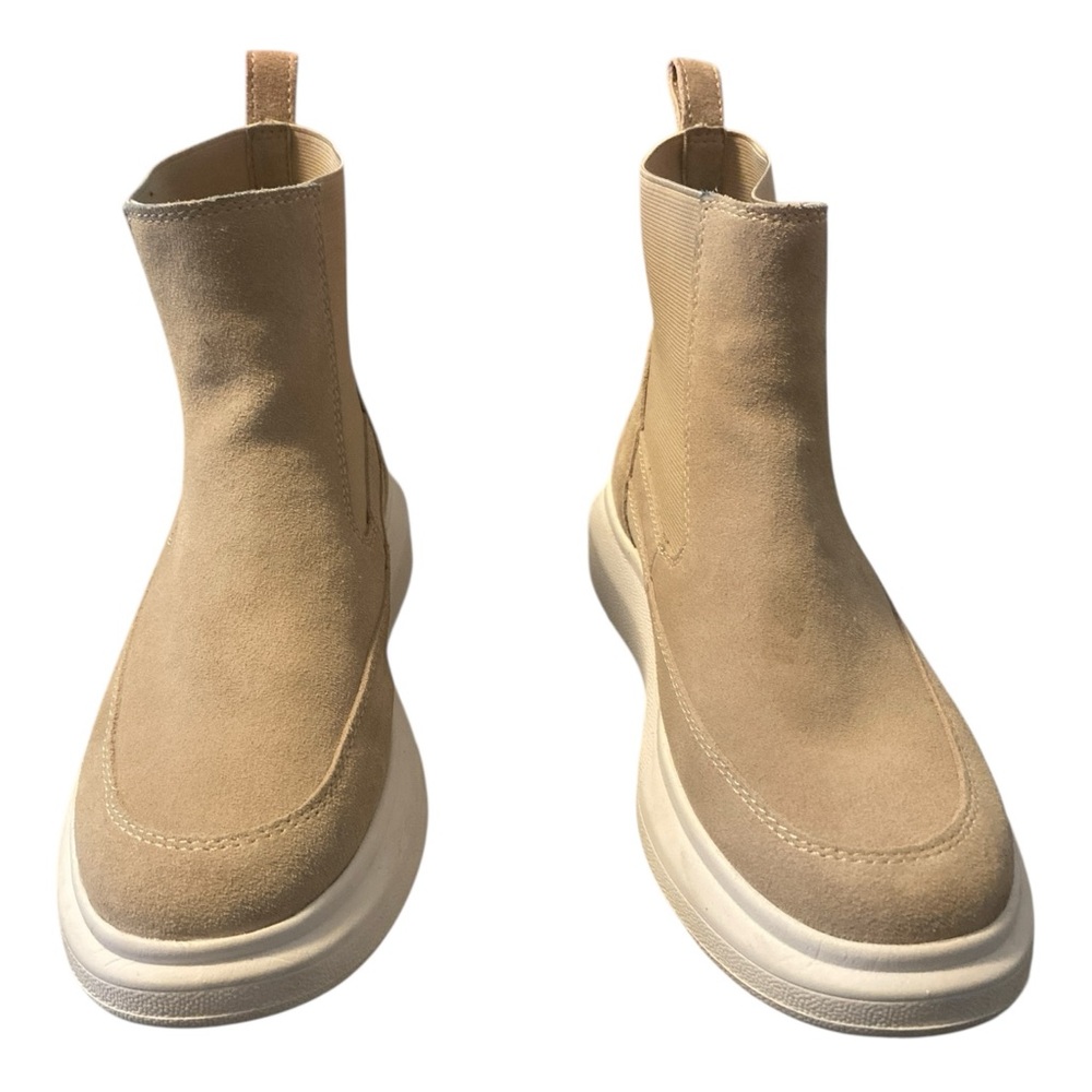 Nurture //Rebalance Tan Ankle Boots lol